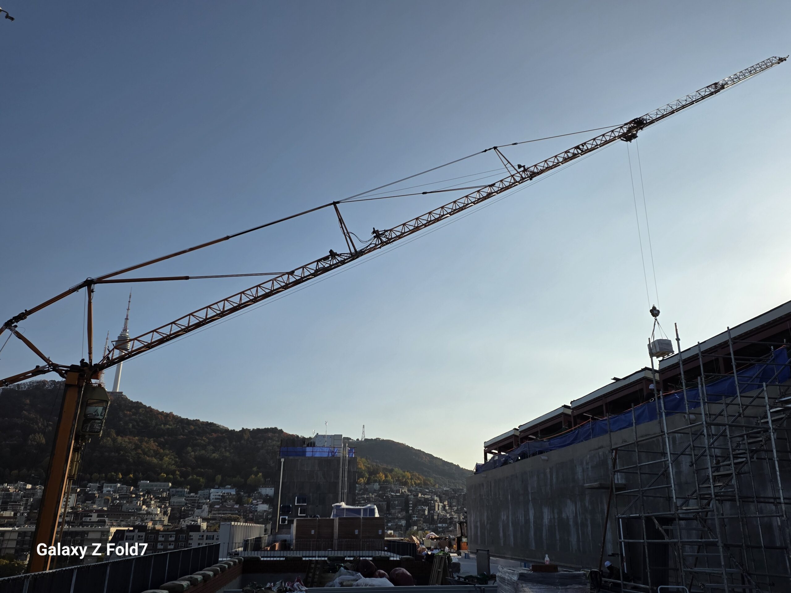 현장 작업사진 – 에이스이동타워-ACE MOBILE TOWER CRANE